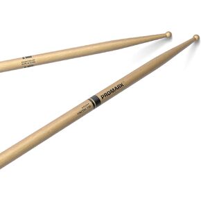 أعواد طبلة ProMark - أعواد طبلة Finesse 7A - مجموعة أعواد طبلة - طرف خشبي دائري صغير - أعواد طبول طويلة من خشب القيقب - وزن ثابت ودرجة - زوج واحد in Kuwait
