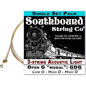 3-String Open G"GDG" Modal/Blues String Sets - (Low G High D High G) in Saudi Arabia