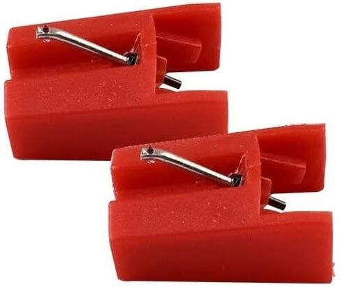 Record Player Needles Vinyl Needle Replacement Turntable Stylus for LP Player Tocadiscos Accessories Gramophone Diamond Needles（Pack of 2） in Kuwait