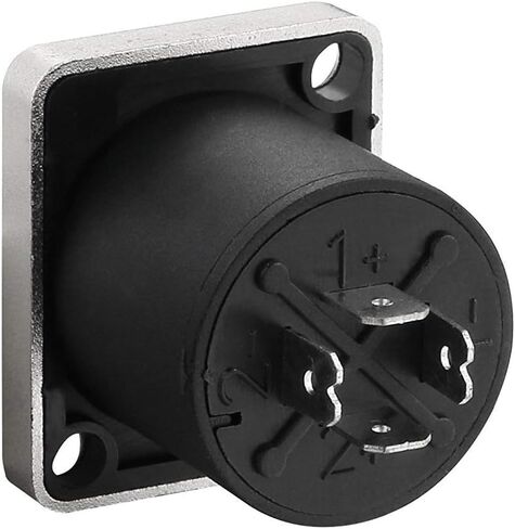 8 Pack Pro Speakon Connectors 4 Pole Twist Lock for NL4FC NL4FX NL2FC in Kuwait