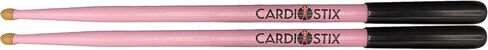 Basic Weighted 4.5oz per set American Hickory(I PAIR YOU CHOOSE) Wood Cardio Drum Sticks w/Black Grips | Drumming, Fitness, Aerobic Class, Exercises(Powder Blue) in Kuwait