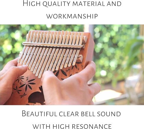 بيانو زوناز كاليمبا 17 مفتاحًا وميني كاليمبا 8 مفاتيح. يتضمن صندوق الهدايا 2 كاليمباس على شكل قلب أرنب لطيف. مجموعة كاملة من بيانو إصبع مبيرا in Kuwait