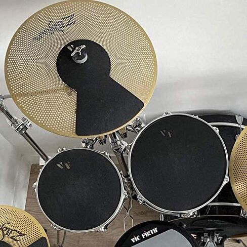 Vic Firth Vic Firth Mute Prepack مع 10 بوصة، 12 بوصة، 14 بوصة، 16، 22، قبعة عالية وصنج (2) in Saudi Arabia