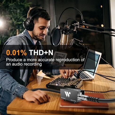 Dynamic Microphones Preamps, Ribbon Mic Activator XLR Preamp Booster for Livestream, Broadcast, Podcast, Vocal Recordings in Saudi Arabia