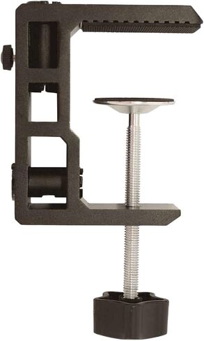 Replacement Heavy Duty C Clamp for 1/2" Base Magnifying Lamp,Desk Lamp,Swing Arm Lamp,Phone I pad Mount,Tablet Mic Holder,Table Mount Clamp for Microphone Stand Mic Boom Arm (G1 Black) in Saudi Arabia
