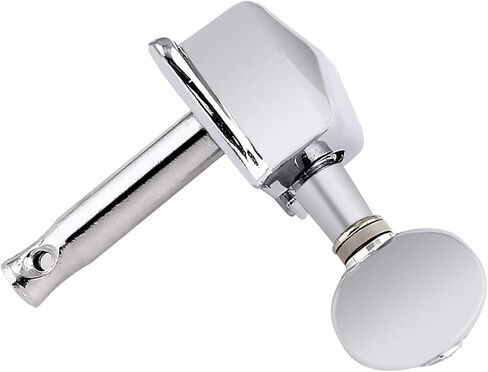 هولمر اوتاد ضبط اوتار الجيتار، رؤوس الة شبه مغلقة، مفاتيح ضبط زر بيضاوي، خط 6 انش للجيتار الصوتي باليد اليمنى او الجيتار الكهربائي كروم. in Kuwait