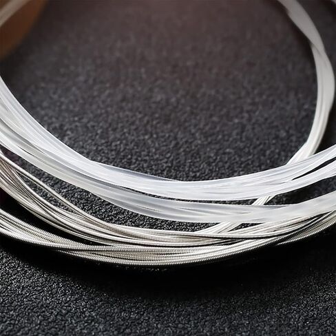 3 مجموعات من خيوط الغيتار الكلاسيكية من النايلون. EBG - نايلون شفاف DAE - سبيكة نحاسية مطلية بالفضة .028-.043 in Kuwait