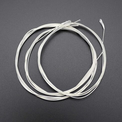 3 مجموعات من خيوط الغيتار الكلاسيكية من النايلون. EBG - نايلون شفاف DAE - سبيكة نحاسية مطلية بالفضة .028-.043 in Kuwait