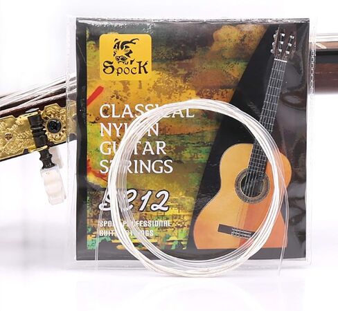 3 مجموعات من خيوط الغيتار الكلاسيكية من النايلون. EBG - نايلون شفاف DAE - سبيكة نحاسية مطلية بالفضة .028-.043 in Kuwait