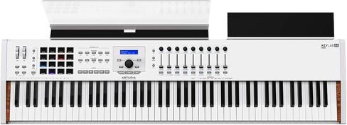 Arturia KeyLab 88 MkII وحدة تحكم لوحة المفاتيح المرجحة ذات 88 مفتاحًا مع أرجل خشبية in Saudi Arabia