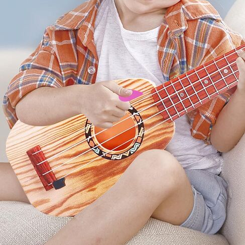 Nylon Ukulele Strings Tuning Replacement 4 Pack 4 Strings for Musical Instruments Easy for Beginners Easy on Fingertips for General Ukulele Sweet Sound in Kuwait