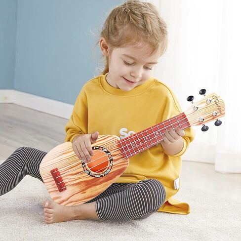 Nylon Ukulele Strings Tuning Replacement 4 Pack 4 Strings for Musical Instruments Easy for Beginners Easy on Fingertips for General Ukulele Sweet Sound in Kuwait