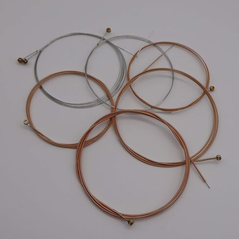 New York Strings NYSA56 Acoustic Guitar Strings Phosphor Bronze Wound - Medium - Innovation - Quality - The New York Strings are a symphony of strings - MADE IN USA in Kuwait