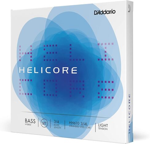 D'Addario Helicore Hybrid Bass Single A String, 3/4 Scale, Medium Tension in Kuwait