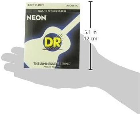 DR Strings HI-DEF NEON Acoustic Guitar Strings (NWA-12) in Saudi Arabia