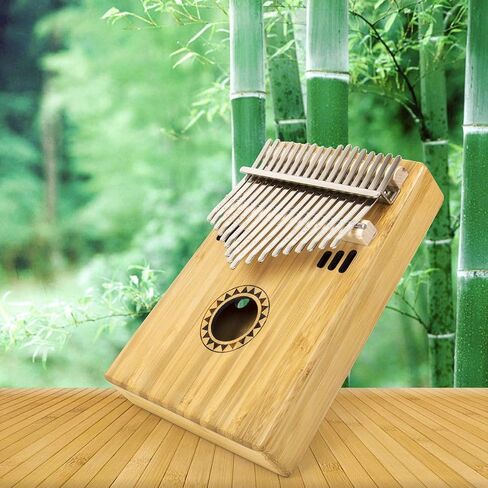 Kalimba, AKLOT Thumb Piano 17 Keys Crystal Finger Piano Rainbow Bear Start Kits with Protective Case Tuning Hammer Study Booklet Cleaning Cloth in Saudi Arabia