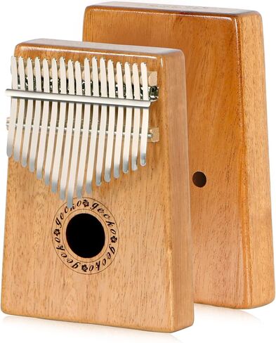 بيانو يونتي ماهوجني كاليمبا 17 مفتاحًا، بيانو إصبع محمول مع مطرقة لحن، مبيرا للأطفال البالغين والمبتدئين المحترفين in Kuwait