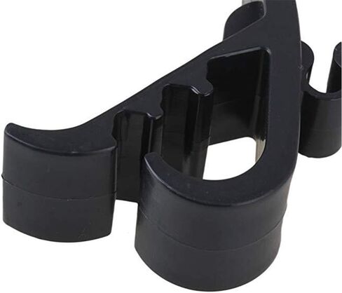 MOFUCA طبلة ميكروفون كليب، ميكروفون طبل جبل قابل للتعديل ميكروفون حامل المشبك حامل ميكروفون موسيقي مقاوم للصدمات لحامل الطبل (أسود) in Kuwait