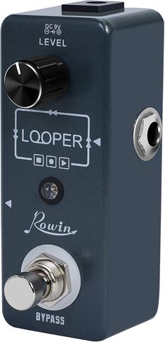 Rowin Looper Guitar Pedal Unlimited Overdubs 10 Minutes of Looping With USB to Import and Export Loop in Saudi Arabia