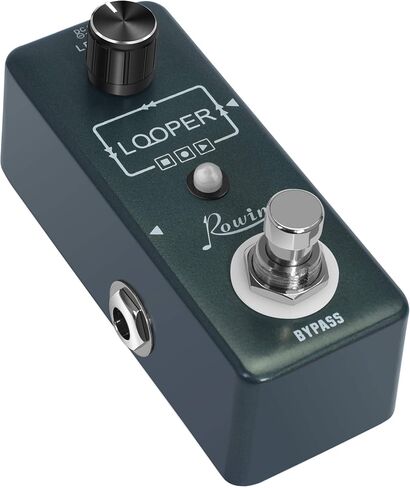 Rowin Looper Guitar Pedal Unlimited Overdubs 10 Minutes of Looping With USB to Import and Export Loop in Saudi Arabia