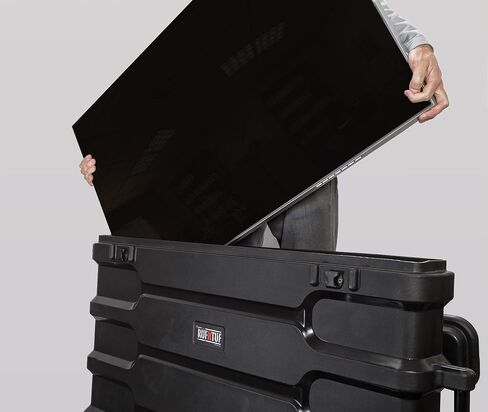 RUFNTUF ROTO - 40-45" LCD/LED/Monitor Case with Wheels– Black in Saudi Arabia