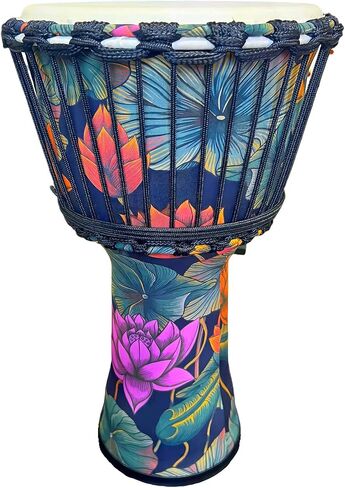 Percussion，Djembe Bongo Congo African Drum,Handmade, Sheepskin Drum Head, National Style Hand Drum (A) in Kuwait