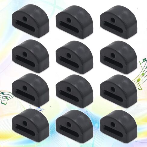Pack of 12 Plastic Guitar String Ties Bridge Beads, 3 Hole Guitar String BridgeBeads, Guitar String Fasteners for Acoustic Classical Guitar Nylon String Guitar Ukulele(Beige) in Saudi Arabia