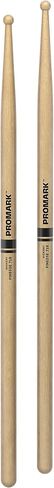 أعواد طبلة ProMark - أعواد طبلة Finesse 7A - مجموعة أعواد طبلة - طرف خشبي دائري صغير - أعواد طبول طويلة من خشب القيقب - وزن ثابت ودرجة - زوج واحد in Saudi Arabia