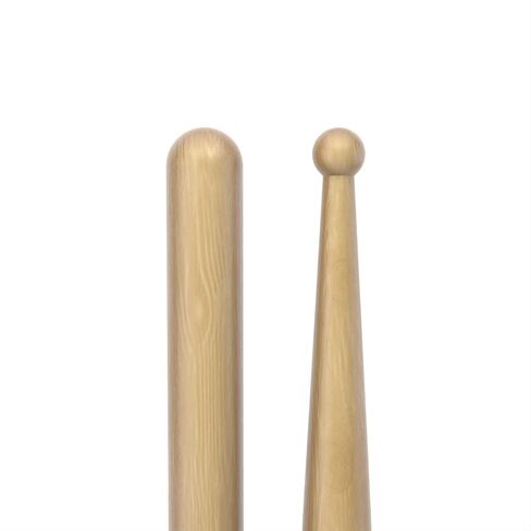 أعواد طبلة ProMark - أعواد طبلة Finesse 7A - مجموعة أعواد طبلة - طرف خشبي دائري صغير - أعواد طبول طويلة من خشب القيقب - وزن ثابت ودرجة - زوج واحد in Saudi Arabia