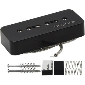 OriPure Alnico 5 Soap Bar Pickups P90 Pickup Electric Guitar Bridge Pickup 9.5K-Cream