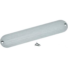 Dopro Standard 32mm Width Blank Control Plate No Hole Aluminum Anodized Tele Control Plate for FD Telecaster Black in Saudi Arabia
