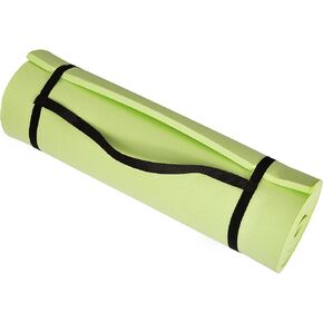 Sleeping Pad, Lightweight Non Slip Foam Mat with Carry Strap by Wakeman Outdoors (Thick Mattress for Camping, Hiking, Yoga and Backpacking) (Green) , 72 inches (L) x 24 inches (w) x 0.50 inch (H) in Saudi Arabia