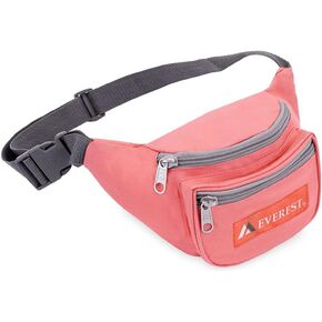 Everest Signature Waist Pack - Junior, Coral, One Size in Kuwait