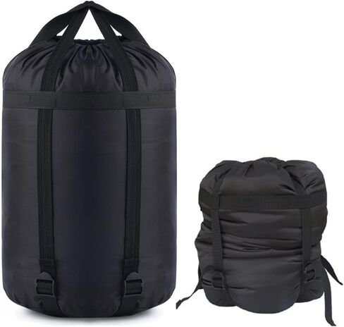 Compression Stuff Sack, 12L/24L/45L Sleeping Bag Cover Sack Sleeping Bags Storage Stuff Sack Organizer - Great Sleeping Bags Clothes Camping Hiking Backpacking in Kuwait