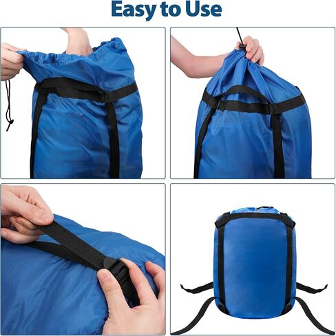 PYBBO 46L Lightweight Compression Stuff Sack for Camping Outdoor Hiking Travelling, Nylon Storage Compact Bag for Sleeping Bag in Saudi Arabia
