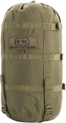 M-Tac Sleeping Bag Compression Stuff Sack Military Water Resistant Compression Bag Lightweight Nylon Compression Sack 12 Liters for Travel, Camping, Hiking, Outdoor (M - 24liters, Olive) in Saudi Arabia