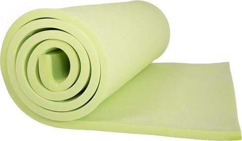 Sleeping Pad, Lightweight Non Slip Foam Mat with Carry Strap by Wakeman Outdoors (Thick Mattress for Camping, Hiking, Yoga and Backpacking) (Green) , 72 inches (L) x 24 inches (w) x 0.50 inch (H) in Saudi Arabia