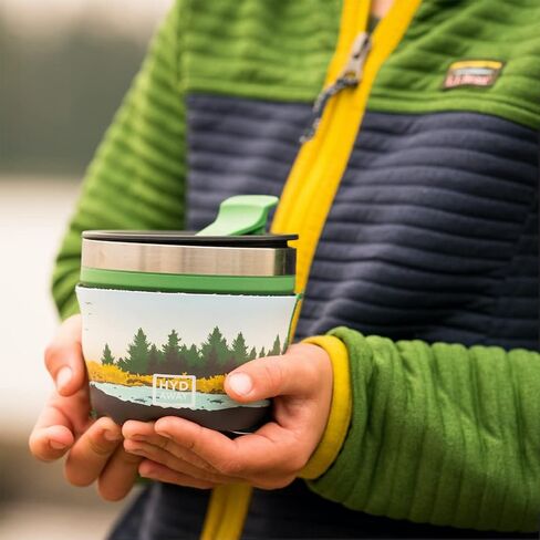 HYDAWAY 1.5-Cup Collapsible Insulated Bowl with Lid | BPA-Free, Leak-Resistant, and Ultra-Compact for Travel, Camping & Everyday Meals in Kuwait