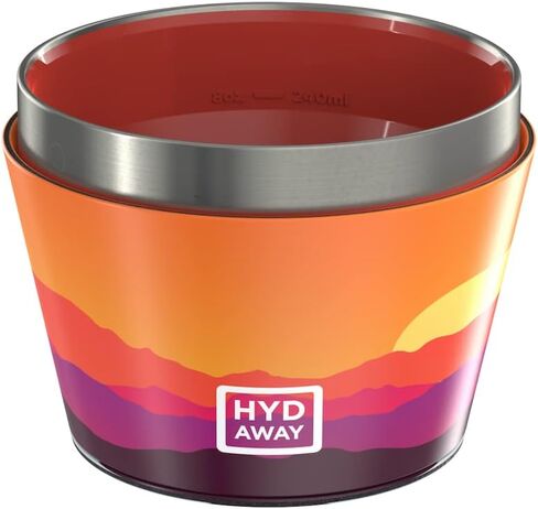 HYDAWAY 1.5-Cup Collapsible Insulated Bowl with Lid | BPA-Free, Leak-Resistant, and Ultra-Compact for Travel, Camping & Everyday Meals in Kuwait