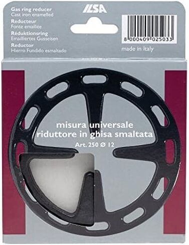 Ilsa Gas Ring Reducer, 4.75-Inch, Cast Iron, Black in Kuwait