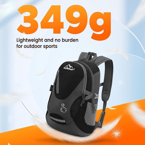 sunhiker Cycling Hiking Backpack Water Resistant Travel Backpack Lightweight SMALL Daypack M0714 (Navy Green) in Kuwait