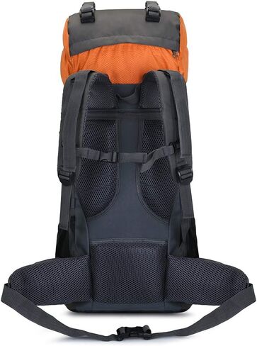Bseash 60L Internal Frame Hiking Camping Backpack with Rain Cover, Outdoor Sport Travel Daypack for Climbing Touring in Saudi Arabia