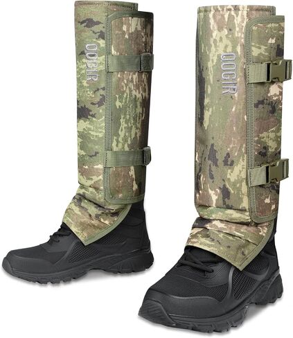 Snake Gaiters for Hunting: Durable Snake Guards, Snake Gaiter Leggings for Men & Women, Snake Bite Protection for Lower Legs, Snake Proof Gaiters with Adjustable Size in Kuwait