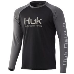 HUK Men's Double Header Long Sleeve | Sun Protecting Fishing Shirt