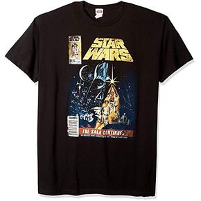 تي شيرت Star Wars رجالي بغطاء كتب هزلية Saga Continues in Saudi Arabia