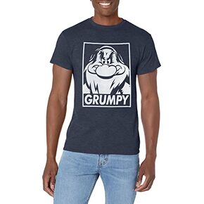 تي شيرت رجالي مطبوع عليه Snow White and Seven Dwarfs Grumpy من Disney in Kuwait