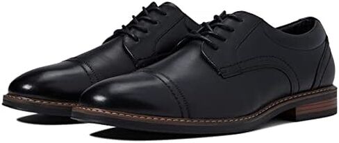Nunn Bush Men's Centro Flex Cap Toe Oxford Dress Casual Leather Comfortable Lace Up in Saudi Arabia