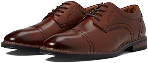 Nunn Bush Men's Centro Flex Cap Toe Oxford Dress Casual Leather Comfortable Lace Up in Saudi Arabia