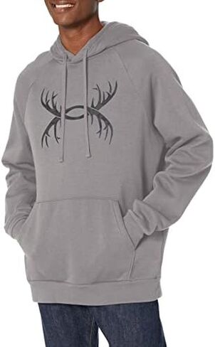 Under Armour Men's Rival Fleece Antler Hoodie in Saudi Arabia