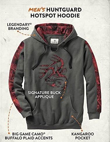 Legendary Whitetails Men's Camo Outfitter Hoodie in Kuwait